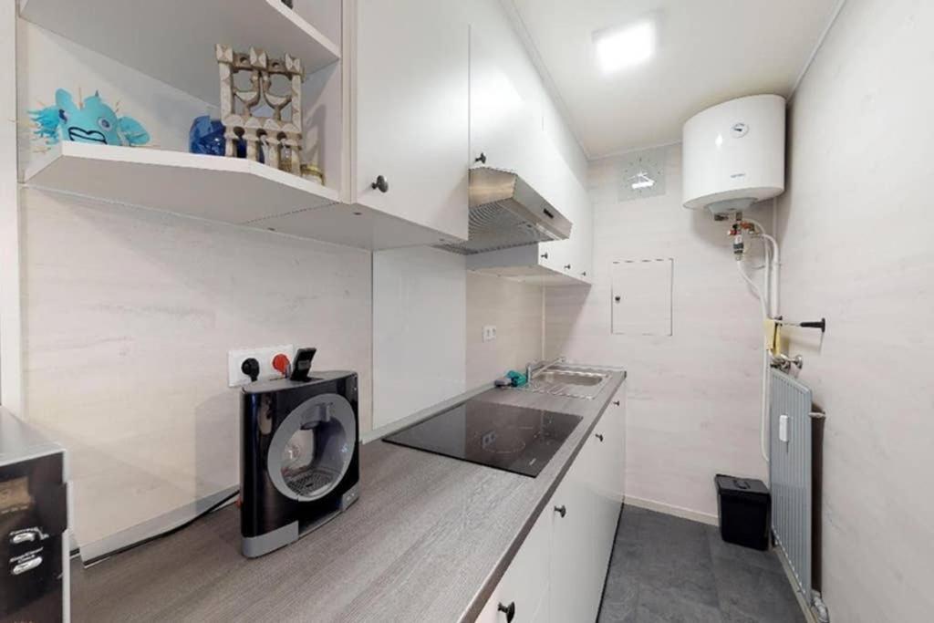 Studio Met Zeezicht Op Heldenplein Knokke-Heist Exteriér fotografie