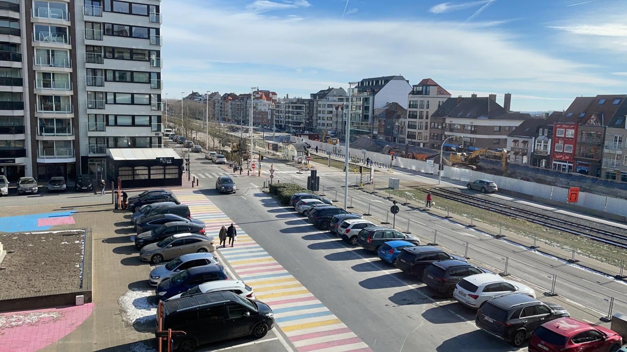 Studio Met Zeezicht Op Heldenplein Knokke-Heist Exteriér fotografie